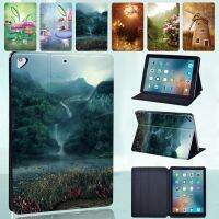 ใหม่เคส IPad Air 5 2022/4th อากาศ10.9นิ้วเคส Funda หนัง Pu สำหรับ1 2 9. 7ขาตั้งแท็บเล็ตคลิปป้องกัน