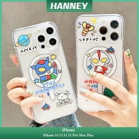 HANNEY สำหรับ iPhone 15 14 13 12 11 Pro Max Plus เคสตัวการ์ตูนน่ารักเคสโทรศัพท์น่ารักซิลิโคนกันกระแทก Magsafe ฝาหลังชาร์จไร้สาย CPH-01