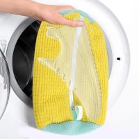 Washing Machine Shoes Bag Portable Cotton Laundry Bag Travel Shoe Storage Bags Anti-deformation Protective Clothes Organizer