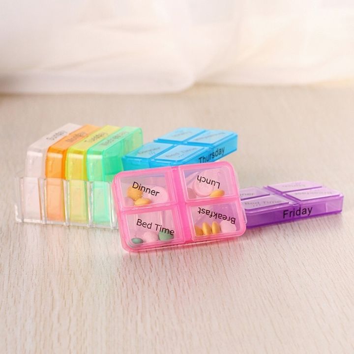 7-day-28-grids-rainbow-pill-medicine-box-tablet-medicine-organizer-health-storage-pill-box-holder-splitters-with-printed-braille-medicine-first-aid-s