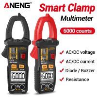 ANENG ST194 Digital 6000 Count True RMS Multimeter Clamp Meter DC/AC Current Clamp Voltage Car Tester Hz Capacitance Ohm Tool