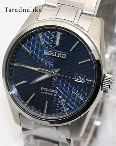 นาฬิกาข้อมือผู้ชาย-seiko-presage-automatic-sharp-edged-รุ่น-spb167j1