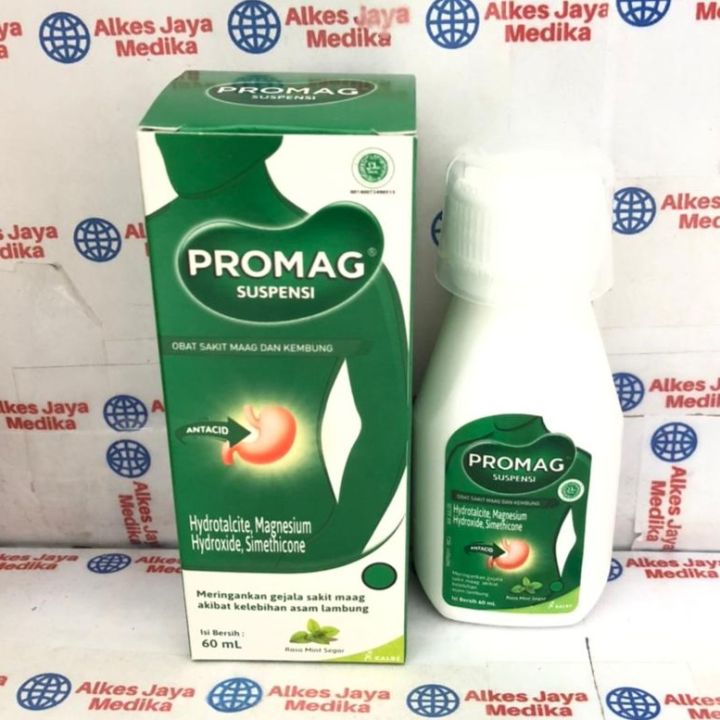 Promag Cair Botol 60ml Sirup - Obat Sakit Maag & Kembung | Lazada Indonesia