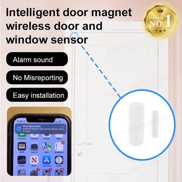 viviyihu Smart door sensor linkage Tuya sensor wireless door and window