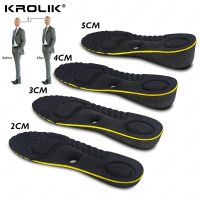 แม่เหล็กนวดความสูงเพิ่ม Insoles สำหรับผู้หญิงผู้ชาย 2/3/4/5 ซม.ที่มองไม่เห็น Arch สนับสนุน Orthopedic Insoles Heighten Lift-Giers