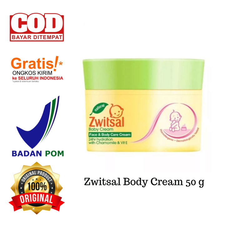 Zwitsal Hand Body Balita Krim Tubuh dan Wajah Bayi 50gr Lazada Indonesia