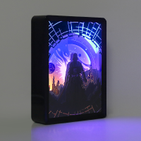 3d Light Star And Wars Alice In Wonderland Night Light กระดาษตัดสำหรับตกแต่งห้อง Snow White Princess Lampara Kids Gift