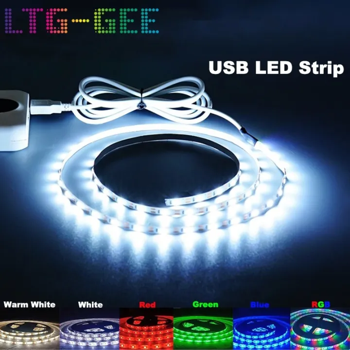 Led Light Strip USB Led Strip Light 2835 RGB SMD DC5V Flexibele Led