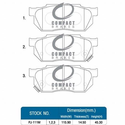 ผ้าเบรคหน้า-honda-civic-1400-cc-city-ปี-88-95-accord-sy-1-6-sz-1-8-ปี-83-84-city-1-3-1-5-ปี-97-01-civic-aj1-3-ปี-83-87-civic-ef1-1-3-ปี-87-92-civic-ec7-ed1-1-2-ปี-88-91-civic-ec9-ed2-1-4-ปี-88-91-civi