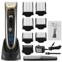 Professional LCD Digital Hair Trimmer Household Electric Hair Clipper Haircut Machine Men Razor Barber Shaver Mower Cut