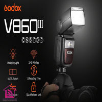 FLASH GODOX KIT V860III แฟลชกล้อง Speedlite E-TTL HSS Flash Light สำหรับ Canon , Nikon ,SONY , Fuji ,Olympus-Panasonic