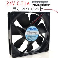 NMB 4710NL-05W-B50 24V 0.31A 12025 12CM 2-Wire Inverter Industrial Control Fan