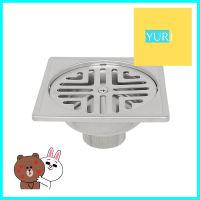 ตะแกรงกันกลิ่นเหลี่ยม DEXZON JAMES 4 นิ้วANTI-ODOR FLOOR DRAIN DEXZON JAMES 4IN **ลดราคาจัดหนัก **