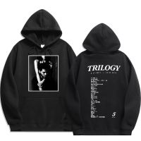 The Weeknd Trilogy Music Album Graphic Hoodie Men Vintage Hip Hop Oversized Sweatshirt Casual Punk Hoodies Streetwear Size XS-4XL