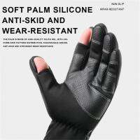 Winter Cycling Gloves Warm Thicken Touchscreen Fingerless Mitten Full Finger Bicycle Motorcycle Racing Mtb Gloves Bike Equipment