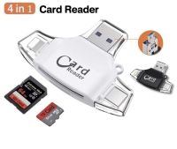 4in1 iDragon OTG Card Reader Mini USB TF Card SD Card การ์ดรีดเดอร์ ตัวอ่านเมมโมรี่