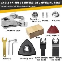 Angle Grinder To Grooving Machine Adapter Angle Grinder Conversion Universal Head Kit For 100 Model Woodworking Tool