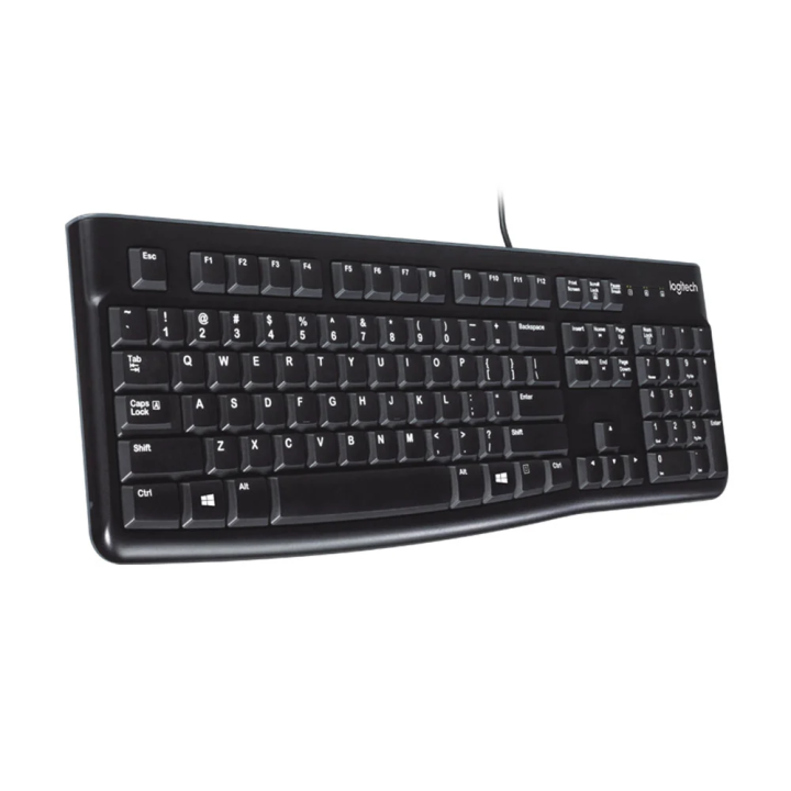 keyboard-คีย์บอร์ด-logitech-k120-usb-black