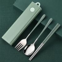 【CW】 3pcs/Set Dish Accessories Silverware Sets Gold Fork Cutlery With