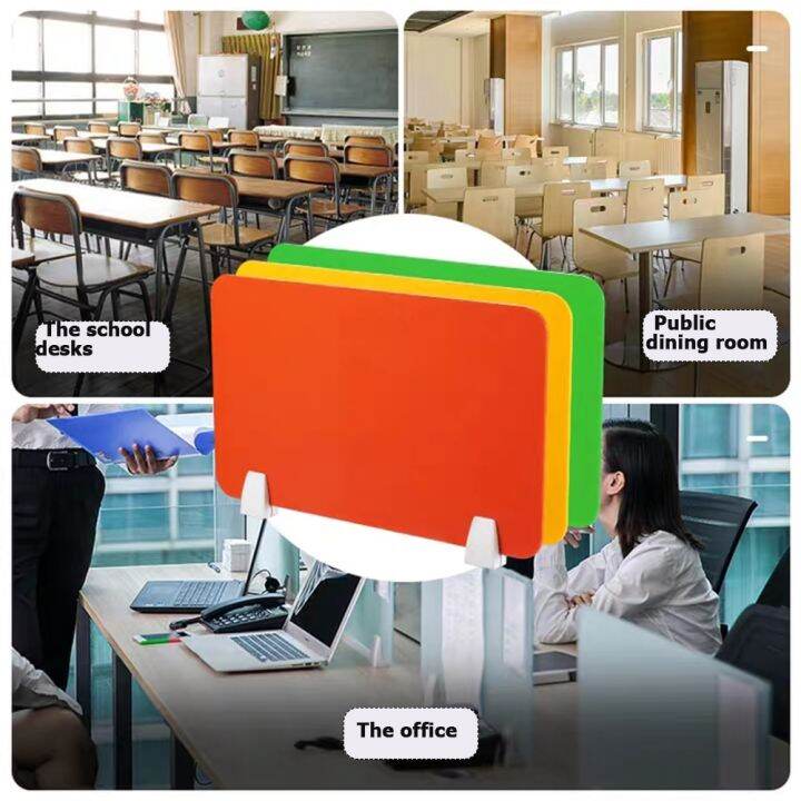 Acrylic Partition Panel Desk Separator Baffle Board Student Examination