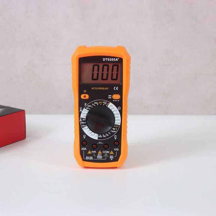 Pocket Size Digital Multimeter Tester - DT9205A+/alat prngukur pengecek