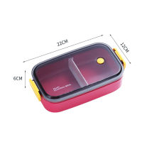 Leak-proof Japanese Food Office Material Storage Steel Separated Straw Childrens Worker Box Lunch Insulated