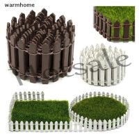 【hot sale】 ™№ B32 WHPH 100x5cm Miniature Small Wood Fence DIY Fairy Garden Micro Dollhouse Gates Decor