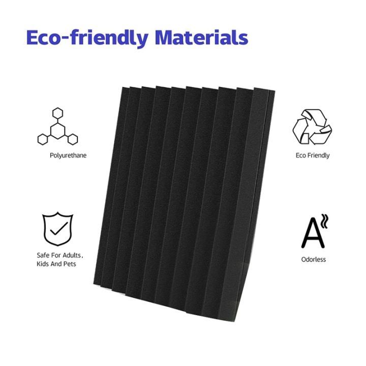 36-pack-self-adhesive-acoustic-panels-sound-proof-foam-panels-high-density-soundproofing-wall-panels-for-home-black