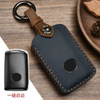 Crazy Horse Leather Handmade Car Key Cover key Case For Mazda 3 Alexa CX4 CX5 CX8 2019 2020 3Button Remote Car Key