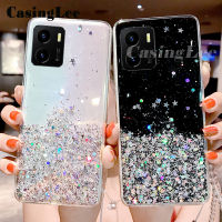 Casinglee เคสโทรศัพท์สำหรับ OPPO A57,เคสสำหรับ OPPO 2022 4G A96 A76 A76ดาวเต็มท้องฟ้าเคสเลื่อมแวววาวด้านหลังแบบนิ่มเคสโทรศัพท์ Hp สำหรับ OPPO A96 A57 4G 2022เคสโทรศัพท์