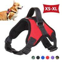 ✙◎ Saddle Dog Harness Reflective Adjustable Pet Harness No Pull Walking Training Small Medium Large Big Dogs Chest Strap Product