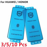 [Phone case]ป้องกันหน้าจอนาโนพอลิเมอร์นุ่ม9 H,สำหรับ Huawei P30 P40 P50 Mate 30 40 50 Nova 8 9 HONOR 60 70 Pro Plus Magic 3 4ฟิล์มเซรามิก