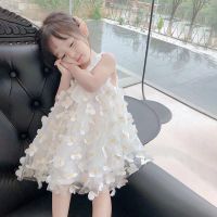 Flyman New Baby Girls Clothing Summer Dress Baby Butterfly Dress, Childrens Gauze Dress, Little Girl, Summer Princess Dress