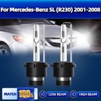 Super Bright D2S Xenon Lamp Bulbs 35W HID Headlights 6000K Car Light For Mercedes-Benz SL (R230) 2001-2004 2005 2006 2007 2008 Bulbs  LEDs  HIDs