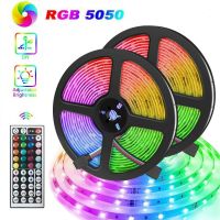 50ft LED Strip Lights 5m10m RGB 5050 Color Changing Remote for Room Party Bar