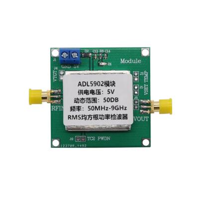 TZT โมดูล ADL5902 50MHz-9GHz RMS RF Power Detector Meter เครื่องตรวจจับกระแสไฟฟ้า65dB TruPwr