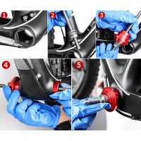 2 in 1 Bicycle Headset Cup and Bottom Bracket Press-in Tool Road Bike Headset Installation Repair Tools