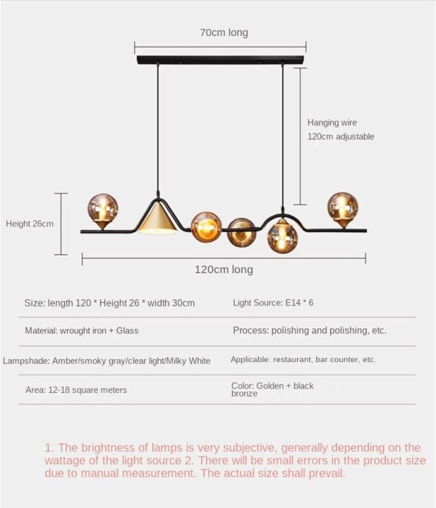 โคมไฟแบบจุดโคมระย้า-led-สไตล์วินเทจสำหรับห้องโต๊ะรับประทานอาหารในครัวเคาน์เตอร์บาร์ลอฟท์โคมไฟตกแต่งบ้านในร่ม