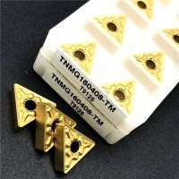 TNMG160404 TNMG160408 TM T9125 คาร์ไบด์แทรก Tungaloy เครื่องมือกลึงภายนอก CNC turn insert เครื่องมือตัดเหล็กแปรรูปเหล็ก