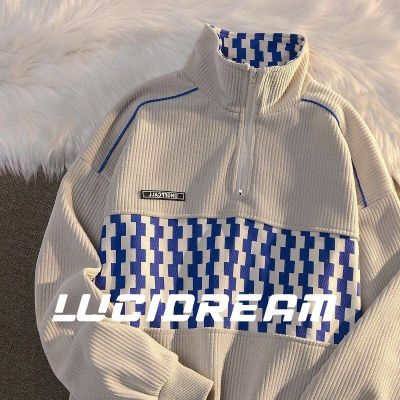 ﹍♧ LUCIDREAM เสื้อกันหนาว เสื้อฮู้ด เสื้อกันหนาวผู้หญิง ทรงโอเวอร์ไซซ์ 2022สินค้ามาใหม่ เกาหลี ใส่สบายๆ ทรงหลวม สไตล์สปอร์ต TT41Z22100906