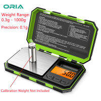 【Lucky】Digital Mini Scale 0.3G/1000G Range Pocket Scale ความแม่นยำสูง0.1G เครื่องชั่งน้ำหนักดิจิตอลสำหรับห้องครัว Lab เครื่องประดับ