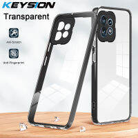 KEYSION ขอบเคสสำหรับโมโตโรล่าใสกันกระแทก40 Pro ซิลิโคน TPU เนื้อนิ่มโปร่งใส + โทรศัพท์พีซีครอบสำหรับ Motorola MOTO Edge 40