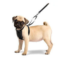 ไนลอนสุนัข Muzzle ปรับ Anti-Barking Anti-Bite Harness Head Collar Muzzle Dog Halter Training Leash Leader ปลอกคอคลาสสิก