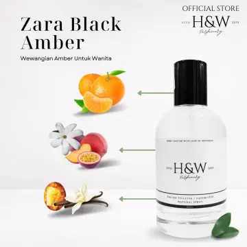 Aroma parfum zara online black amber