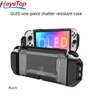 เคสป้องกัน HEYSTOP สำหรับ Nintendo Switch,กันลื่นและกันตกซองป้องกัน TPU เข้ากันได้กับ OLED Switch