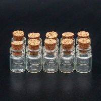 【cw】 Odoria 1:12 Miniature10pcs Display Glass Bottles Jars with for Food Spice StorageKitchen Set Dollhouse Accessories 【hot】