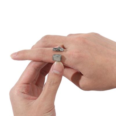 FLIXUE แหวนผู้ชายแหวนแฟชั่นเครื่องประดับเครื่องประดับชายซูเปอร์ฮีโร่จากมาร์เวลนำเทรนด์