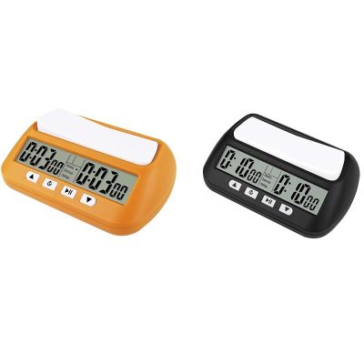 Chess Clock Digital Chess Timer Game Timer 3-In-1 Multipurpose Portable Professional Clock