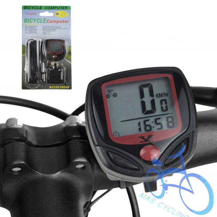 tsv waterproof wireless digital cycling bike bicycle computer speedometer odometer