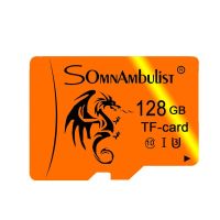 SomnAmbulist การ์ดความเร็วสูง 128GB A1 สําหรับการ์ดหน่วยความจําทีวีมือถือ 64GB U3 TF Card 16GB Mini SD Card 32GB U1 การ์ดหน่วยความจํา 8GB C10